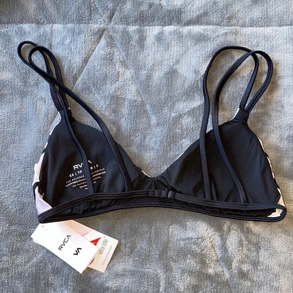 NWT RVCA Bikini Top - Picture 2 of 3